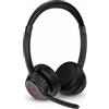 SPC Dreamer 2 Pro - Auricolare Bluetooth senza fili | batteria 50h | cancellazione del rumore (ENC) | doppia connessione simultanea | Google Fast Pair | microfono integrato | compatibile con le squadre, nero