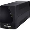 Tecnoware ERA PLUS 2.100 gruppo di continuit (UPS) A linea interattiva 2,1 kVA 1470 W 2 presa(e) AC