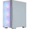 MSI MAG Forge M100R Midi Tower trasparente, bianco