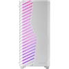 Mars Gaming MC-VOLTW, Midi Tower, PC, Bianco, ATX, Micro ATX, Mini-ITX, SGCC, Vetro temperato, Gaming