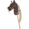HKM Sports Equipment HKM Hobby Horse Mini, colore: marrone scuro