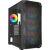 Sharkoon 4044951041640 Sharkoon Gehäuse AK3 RGB ATX 1xGlas schwa