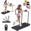 ZIPRO Newlite Tapis roulant pieghevole - Walking Pad Tapis roulant da scrivania per uso domestico fino a 10 km/h Attrezzo fitness Telecomando Bluetooth