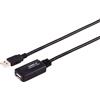 Shiverpeaks S/CONN massima connettività Cavo di prolunga USB-Prolungamento USB-A attivo, USB 2.0, 480Mbps, 15m (13-26085)