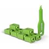 Lindy 47912 LINDY SFP Port Schlösser grün, 10 Stck + 1 Schlüssel