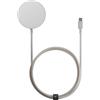 Native Union, Caricabatterie senza fili per iPhone SnapStand Magnetic Qi2, Grigio