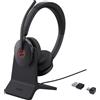 Yealink BH74 con supporto Cuffie Teams USB-C/A, wireless, ufficio/call center, 162 g, cuffie, nero