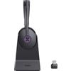 Yealink BH74 con supporto Cuffie UC USB-C/A, wireless, ufficio/centro chiamate, 162 g, cuffie, nero