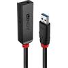 Lindy 43402 LINDY Prolunga attiva USB 3.0 Slim 8 m