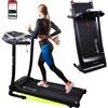 Mobiclinic® Fitness, tapis roulant pieghevole, altoparlante Bluetooth, 12 km/h, app, display LCD, 139x62x114 cm, silenzioso, ETNA