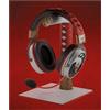 PIXMINDS Lexip Mentor, cuffie da gioco, cablate e wireless, con microfono, nere, oro, rosse, bianche