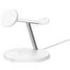 Belkin BoostCharge Pro Cuffie, Smartphone, Orologio intelligente Bianco USB Carica wireless Ricarica rapida Interno