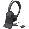 Yealink WH64 Hybird Dual con stazione di ricarica Squadre Cuffie, senza fili, 20 - 20000 Hz, ufficio/call center, 151 g, cuffie, nero
