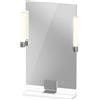 Duravit Sivida miroir, chrome, 450x36x650mm, éclairage à poser, interrupteur à détecteur, raccordement au réseau, SV7420010180000, SV7420010180000