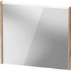 Duravit D-Code Miroirs, champ lumineux LED en haut, 800x700mm, interrupteur externe nécessaire, 6 W, DC7077055550000, DC7077055550000