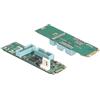 DELOCK Konverter M.2 Key B+M St zu 4x USB 5 Gbps Bu 50cm Kab