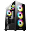 KeepOut Custodia per pc-tower Keep Out Xc-210 Glass Argb Taglia unica