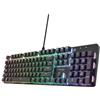 TRUST Trust GXT 871 Zora tastiera Gaming USB QWERTY US English Nero