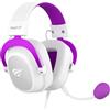 Havit H2002d - cuffie da gioco, bianche e viola