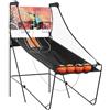 vidaXL Gioco di basket arcade con 4 palloni per 2 giocatori