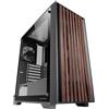 Mars Gaming MC-WOOD, Midi Tower, PC, Nero, ATX, Micro ATX, Mini-ITX, Mesh, SGCC, Vetro temperato, Legno, Gaming