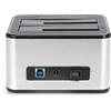 DIGITUS Docking USB ->2x 2,5"/3,5" SATA HHD, SSD silber
