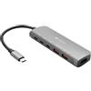 Sandberg Dock USB-C HDMI + 2xUSB-A + 2xUSB-C + PD100W