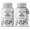 XTRA FUEL Capsule di enzimi DAO - Diamina ossidasi vegana da germogli di pisello - 300.000 HDU - 2 dosi (240x capsule DAO)