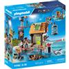 Playmobil geobra Brandstätter Stiftung & Co.K Porto dei pirati con prigione dei pirati