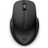 HP Mouse wireless HP 435 per più dispositivi, per destrimani e mancini, wireless RF + Bluetooth, 4000 DPI, nero