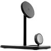 Twelve South HiRise 3 Deluxe, supporto di ricarica 3-in-1 nero