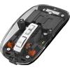 Xtrememac, mouse wireless multiconnesso per Mac/Windows con 2400 DPI, trasparente