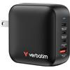 Verbatim Mini GaN Charger 100W 3xUSB-C PD, 1xUSB-A QC 3.0 32231