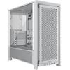 CORSAIR Geh Midi FRAME 4000D RS Mid-Tower, White