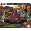 Schmidt Spiele puzzle da 1000 pezzi Schmidt Spiele Dragons Taming Dragons Made Easy 58581