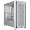 CORSAIR Geh Midi FRAME 4000D Mid-Tower, White