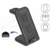 Delock Wireless Charger 3 in 1 mit 2 Ladespulen 5 W 5 15 (66941)