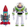 Mattel Toy Story Buzz Lightyear parlante con razzo 26 cm