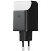 XOOPAR, Adattatore di rete USB A+C 65W Power Delivery, Schwarz