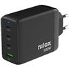 Nilox NXGANUSBC100 Caricabatterie per dispositivi mobili Universale Nero AC Ricarica rapida Interno