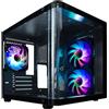 CoolBox Alloggiamento semi-tower ATX CoolBox COO-CHA-GM100-0 Torre nera