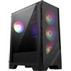 MSI MAG FORGE 121A AIRFLOW ARGB Semi Tower ATX Vetro temperato USB 3.0 Nero