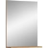 Xonox Specchio da bagno scout 1 anta, 1 ripiano sage decor, oak decor.