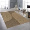 Teppich-Traum Tappeto moderno beige-marrone per interni ed esterni con motivo a fiocco Dimensioni - 160 x 230 cm