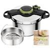 SEB Pentola a pressione in acciaio inox da 7,5 l Seb P4624827