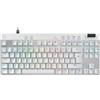 Logitech G 920-013287 tastiera Gaming USB QWERTY Nordic White