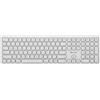 Alogic ASKBT3M-DE, dimensioni standard (100%), senza fili, Bluetooth, tastiera QWERTZ, bianco
