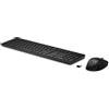 HP 650 Tastiera e mouse wireless Combo Tastiera Mouse incluso RF Wireless Nero
