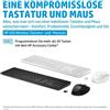 HP Tastiera e mouse wireless HP 650,, dimensioni complete (100%), wireless, RF wireless, membrana, nero, mouse incluso