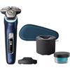 Philips SHAVER Series 9000 S9980/54, rasoio rotante, nero, blu, pulsanti, SkinIQ, SH91, 2 anni/anno